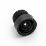 Close-up of HD 8MP M12 mount lens showing aperture F2.0