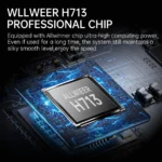 HONGTOP S40 Android 11 Mini Projector Support 4K 1080P 2.4G/5GWIFI BT5.0 Projector 1280*720P Home Cinema Portable Projector - Image 3