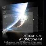 HONGTOP S40 Android 11 Mini Projector Support 4K 1080P 2.4G/5GWIFI BT5.0 Projector 1280*720P Home Cinema Portable Projector - Image 4