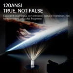 HONGTOP S40 Android 11 Mini Projector Support 4K 1080P 2.4G/5GWIFI BT5.0 Projector 1280*720P Home Cinema Portable Projector - Image 5