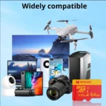 Kodak microSDXC card used in electronic device