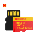 Kodak 128GB microSDXC memory card front view