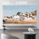 Lenovo Portable 4K Projector 100M Android 12 WIFI 6 TOF No-Sense Auto Focus Outdoor Full HD Projector Video Movie Home Theater - Image 2