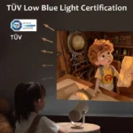 Lenovo Portable 4K Projector 100M Android 12 WIFI 6 TOF No-Sense Auto Focus Outdoor Full HD Projector Video Movie Home Theater - Image 5