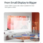 Lenovo Portable 4K Projector 100M Android 12 WIFI 6 TOF No-Sense Auto Focus Outdoor Full HD Projector Video Movie Home Theater - Image 6