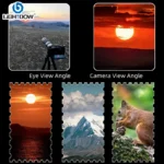 Lightdow 420-800mm lens with lens pouch and protective caps