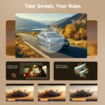 Magcubic HY310X 4K Mini Projector With Full HD 1080P 420ANSI Android 11 Auto Focus Keystone for Outdoor Theater Stand Projector - Image 6