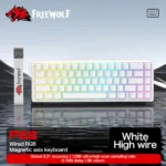 Freewolf F68 wired magnetic switch keyboard with RGB lighting