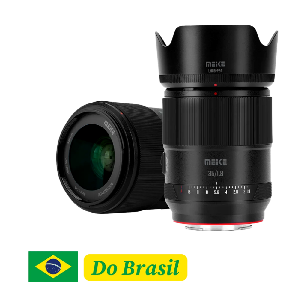 Meike 35mm F1.8 AF STM lens front view