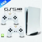 GS5 4K HD 8Bit mini handheld game console front view
