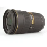 Close-up of Nikon AF-S 24-70mm f2.8G ED lens focus ring