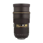 Nikon AF-S 24-70mm f2.8G ED lens front view