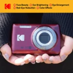 Front view of KODAK PIXPRO FZ55 16MP compact camera