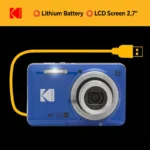 Top view of KODAK PIXPRO FZ55 digital camera controls