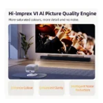 Original Lenovo Xiaoxin 100P Projector 1140 ANSI Auto Focus Wifi6 Smart Home Theater 360 PTZ Support 4K HD Portable Projector - Image 3