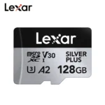 Lexar MicroSDXC card with packaging