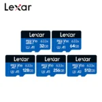 Lexar 32GB to 256GB Micro SD Card packaging