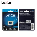 Lexar Micro SD Card showing high-speed performance labels
