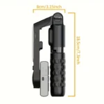 Side view of QAML A6 gimbal showing compact foldable design