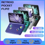 Retroid Pocket Flip2 handheld gaming console front view