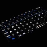 Rii K06 Mini Bluetooth Keyboard,Backlit 2.4GHz Wireless Keyboard with IR Learning Touchpad Android TV Box， Mac, Laptop, Windows - Image 5