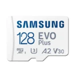 Samsung EVO Plus MicroSD card close-up