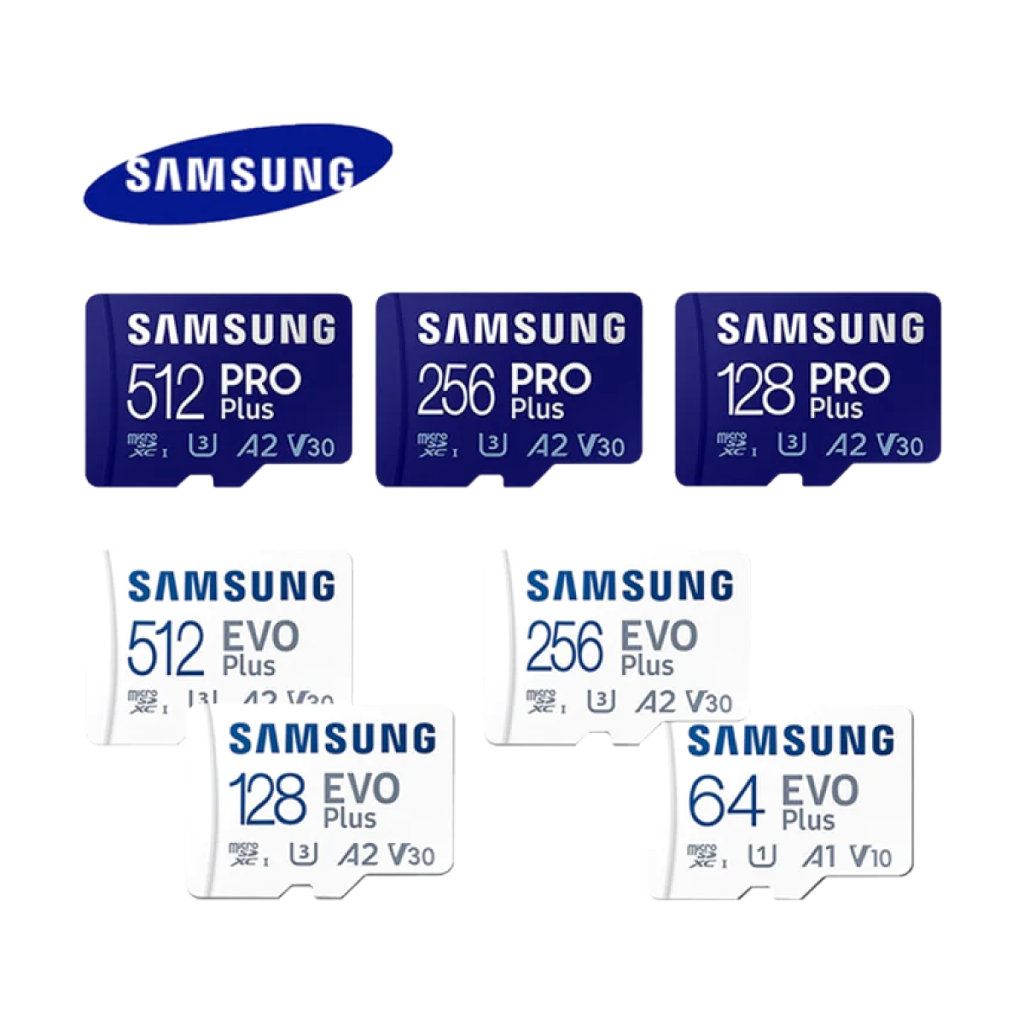 Samsung EVO Plus MicroSD card front view