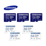 Samsung EVO Plus MicroSD card front view