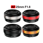 SGimage 25mm f1.8 manual prime lens front view
