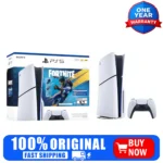 Sony PS5 Disc Console 1TB with Fortnite Flowering Chaos front view