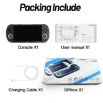 TRIMUI SMART PRO gaming console with USB Type-C charging port