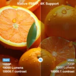 ThundeaL 2K 4K Full HD 1080P Projector TDA7W 32G Android WiFi Home Theater TDA7 Beam Projector Outdoor Meeting 3D Video Movie - Image 3