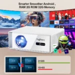 ThundeaL TD95W Android Projector Full HD 1080P WiFi 2K 4K Home Cinema Portable Smart TV Video Movie Meeting Led TD95 Projecter - Image 3
