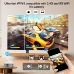 ThundeaL TD95W Android Projector Full HD 1080P WiFi 2K 4K Home Cinema Portable Smart TV Video Movie Meeting Led TD95 Projecter - Image 4