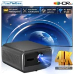 Touyinger Q12W pro 2800ANSI Full HD 4K Dual Screen Wifi Bluetooth Smart Home Theater Projector