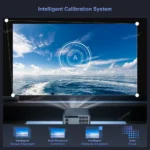 Touyinger Q12W pro 2800ANSI Full HD 4K Dual Screen Wifi Bluetooth Smart Home Theater Projector - Image 3