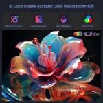 Touyinger Q12W pro 2800ANSI Full HD 4K Dual Screen Wifi Bluetooth Smart Home Theater Projector - Image 6