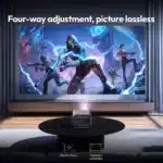 VEVSHAO A12 Projector Mini Portable LED Video Android 13.0 WIFI 6 Mirror SmartPhone for 1080P 4K Video Home Cinema Projector - Image 5