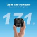 Rear view of VILTROX AF 56mm F1.7 lens mount