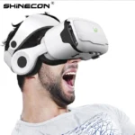 VR Glasses Virtual Reality 3D Headset Helmet For Android iPhone Smartphone Mobile Phone Game Wirth Real Goggles Viar Devices Set - Image 2