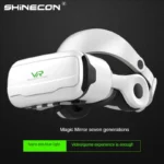 VR Glasses Virtual Reality 3D Headset Helmet For Android iPhone Smartphone Mobile Phone Game Wirth Real Goggles Viar Devices Set - Image 3