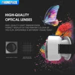 VR SHINECON 3D Virtual Reality Headset, Lightweight VR Glasses with 100° FOV for 4.7-6.53" Phones, Immersive Home Theater/Gaming - Image 4