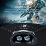 VRG Pro VR Glasses Virtual Reality Headset Devices Viar 3D Helmet Goggles Lenses Smart For Smartphone Cell Phone Mobile Viewer - Image 3