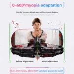 Viar 3D Virtual Reality VR Glasses Headset Bluetooth Devices Helmet Lenses Goggles Smart Smartphone Phone Headphones Mobile Game - Image 6