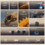 Wanbo Mozart 1 Pro 2025 4K 1200 Ansi Projector Google TV 1080P HDR10 MEMC HDMI 2.0 Sealed Beam Proyector Dual Wifi 20W Speaker - Image 2