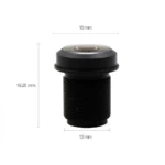 Witrue fisheye lens showcasing compact design and aperture