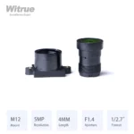 Witrue HD 5MP CCTV lens with 1/2.7 inch format and F1.4 aperture