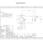 Witrue manual focus starlight lens with 4mm focal length for security cameras