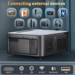 XIWBSY 2025 New T08 Projector 35000Lumens Moive Daylight Projector Android 12.0 Smart Proyector 8K Decode AutoFocus Projector - Image 6