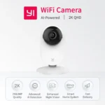YI Pro 2K 3MP indoor wifi security camera front view